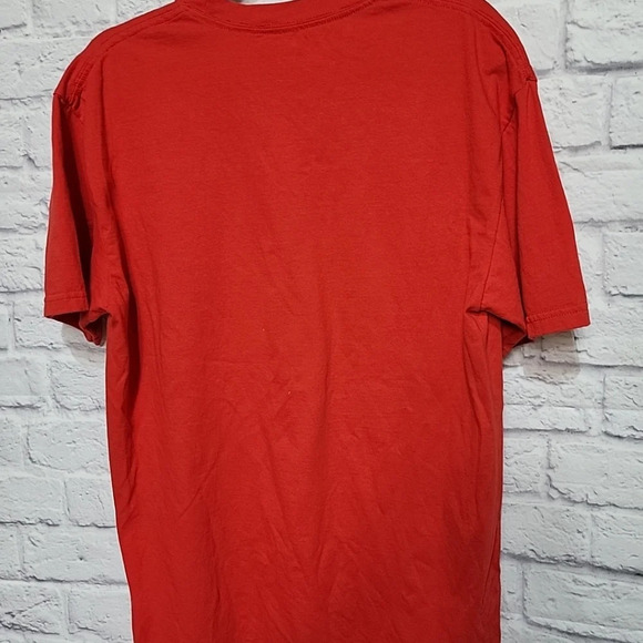 Nickelodeon Rugrats Men's Size L Red "Reptar is Back" Front Print 90s Cartoon - Picture 4 of 6